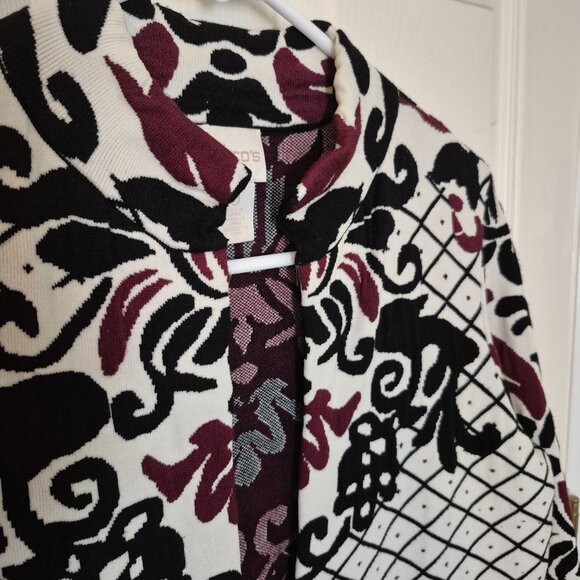 Chico's Open Front Sweater Jacket - Picture 3 of 3